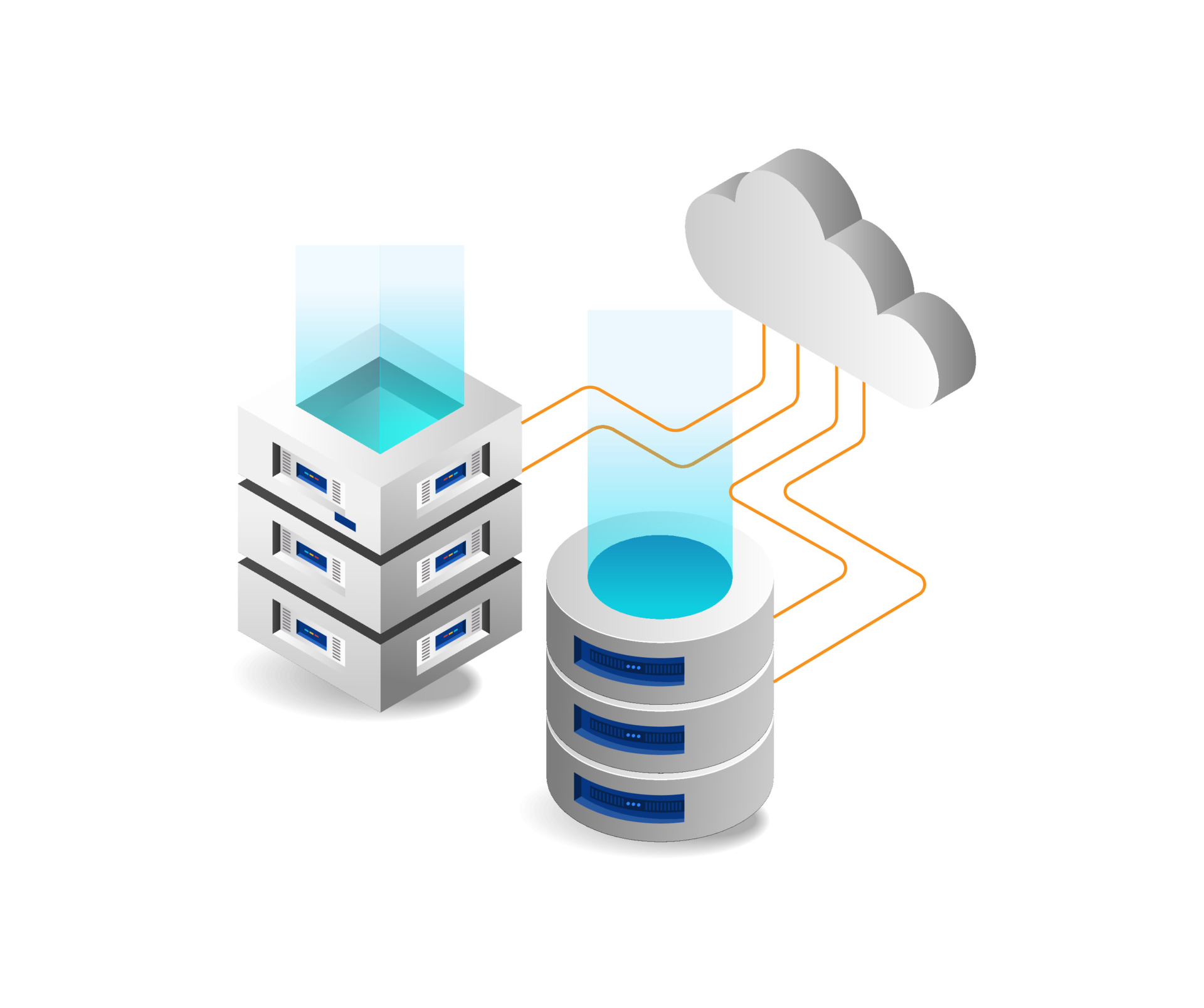 database and cloud